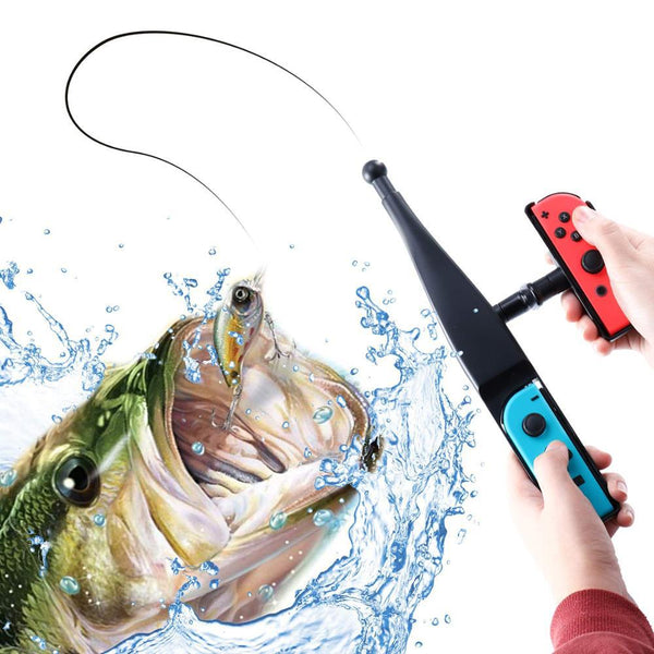 Game Handgrip Game Accessories Handle Joypad Stand Holder Fishing Rod Pole